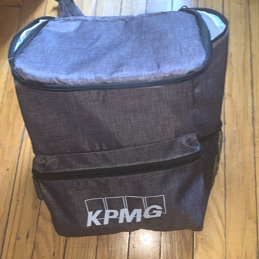 KPMG Portable Camping Cooler, Leakproof Waterproof Insulated Cooler Bag Backpack